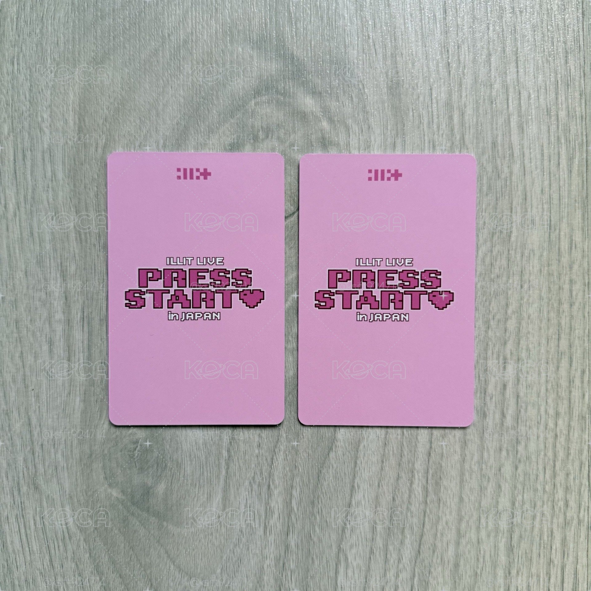 ILLIT PRESS START 日巡 滿額卡 