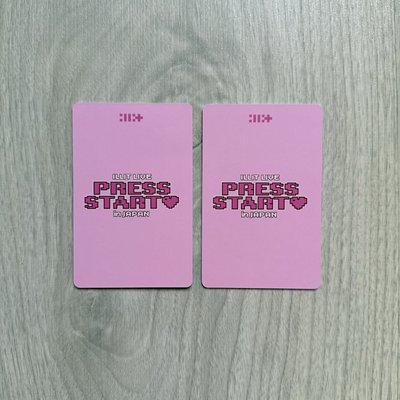 ILLIT PRESS START 日巡 滿額卡 