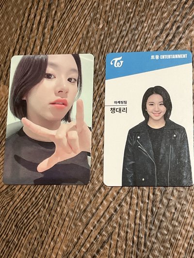 三期會員禮彩瑛小卡