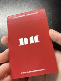 24 玫瑰日 yg 幸運卡 Rami ver.A（卡背上方痕跡）