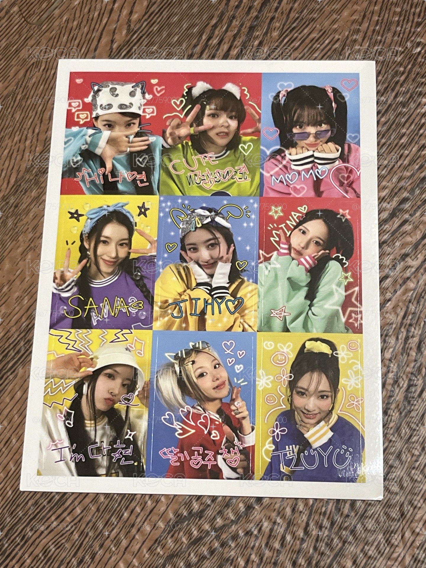 四期會員禮娜璉小卡+證件照