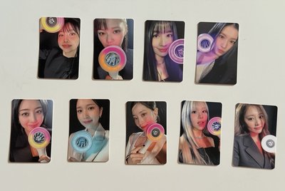 TWICE 三代手燈周邊卡  任一成員！