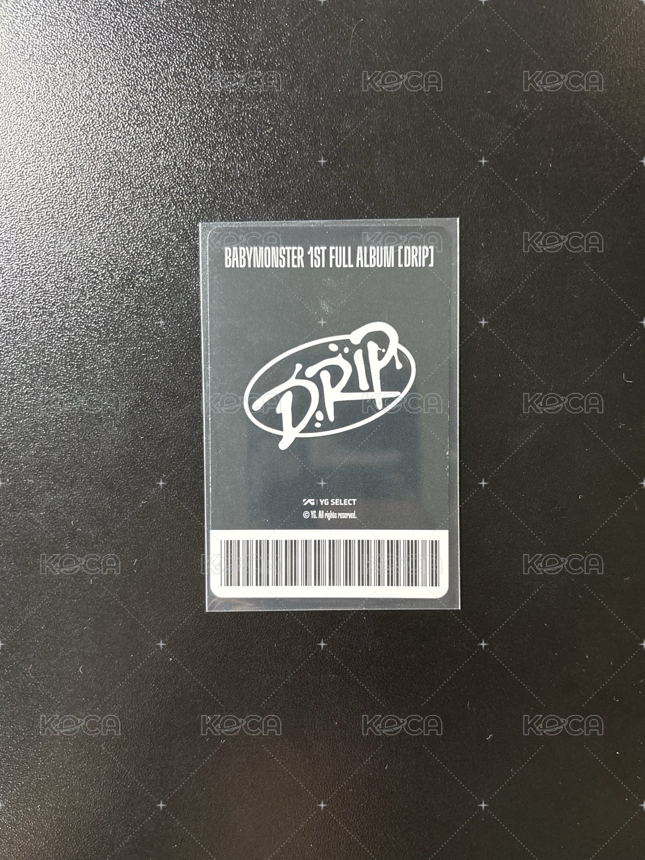 DRIP yg 線下 簽售卡 