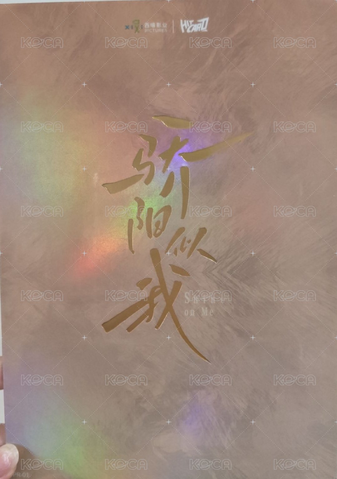 驕陽似我 相冊集 端盒 雙人海報 明信片  背面