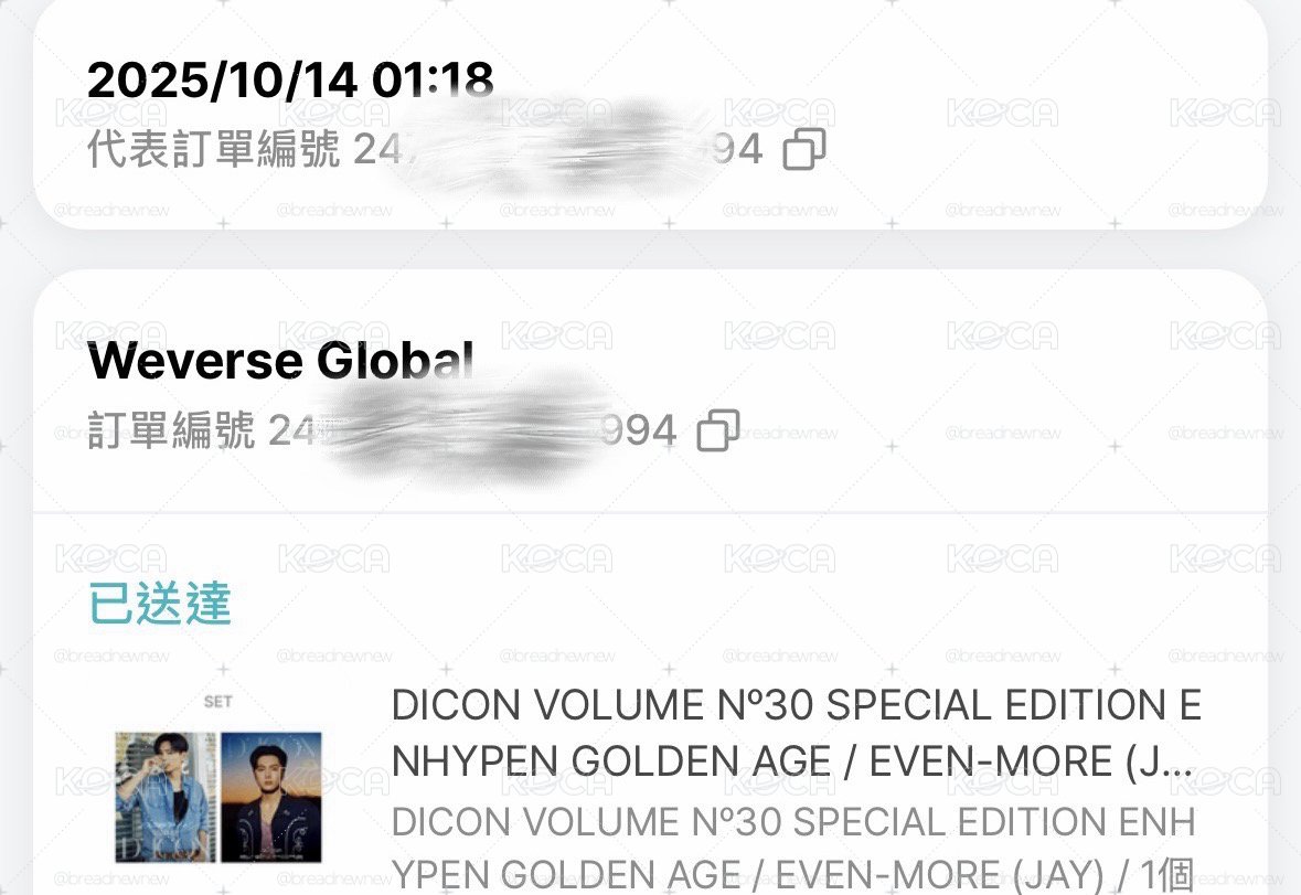 【Enhypen】D社雜誌 含WVS特典 全新未拆 DICON GOLDEN AGE / EVEN-MORE (JAY)
