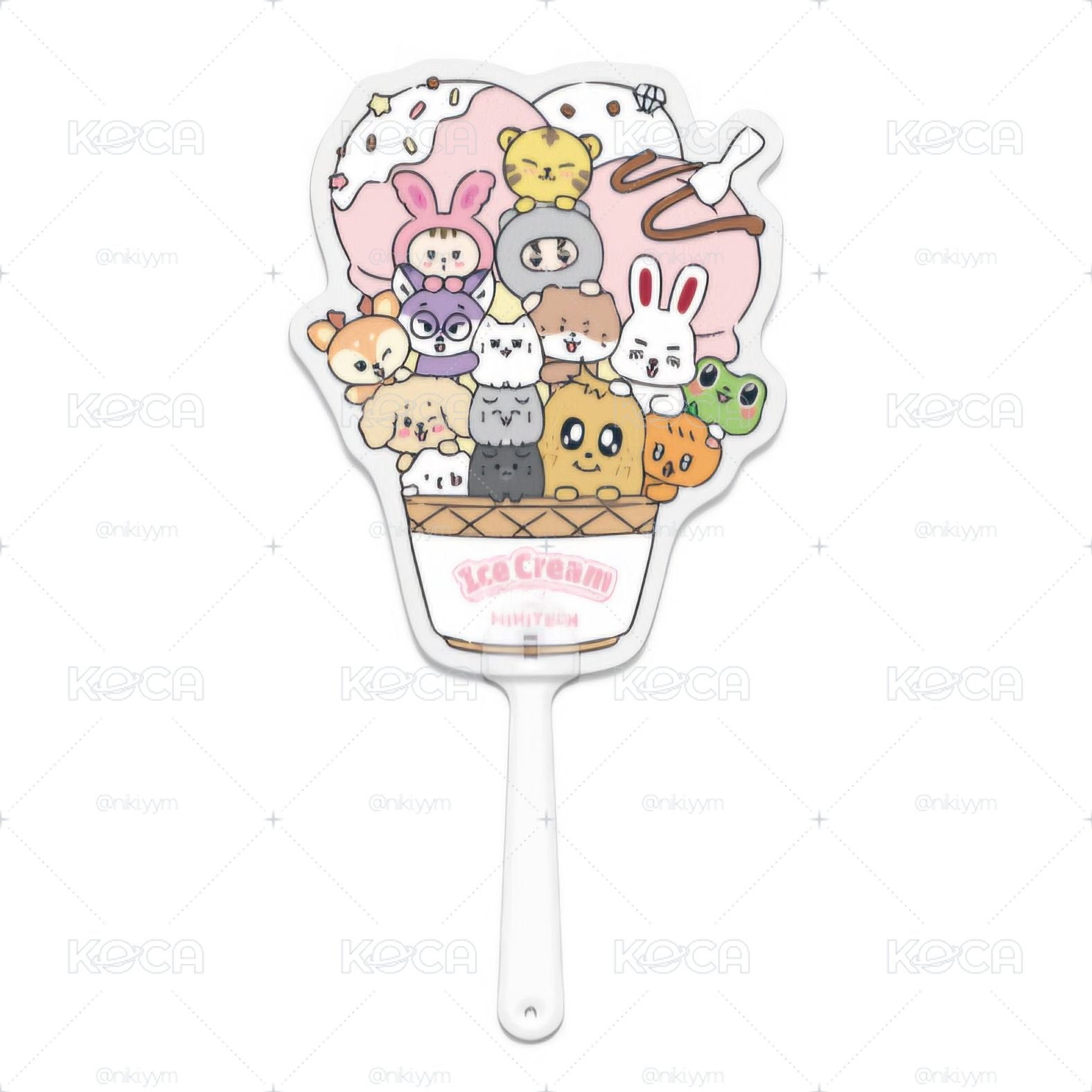 夏日MINITEEN 扇子 快閃店入場禮