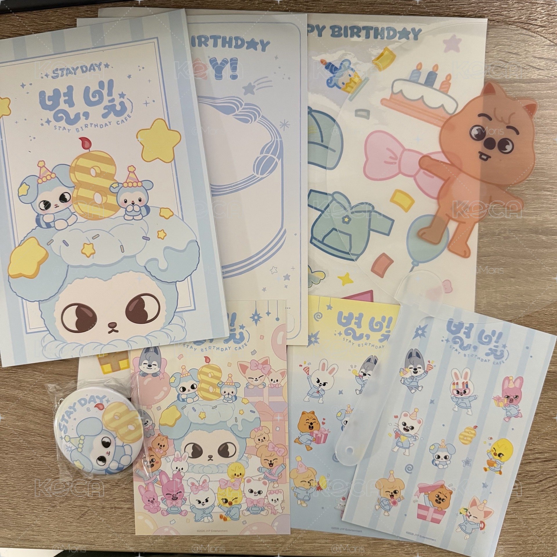 Stray kids 2026 STAYweeK STAY BIRTHDAY CAFE “별, 빛” 生咖 咖啡廳