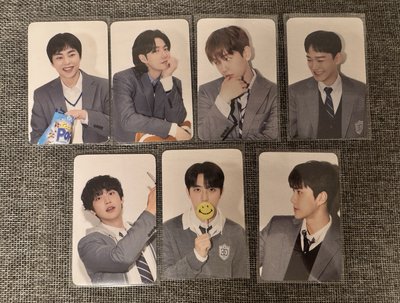 EXO 24年曆 wm 特典卡 套裝 全員不拆賣