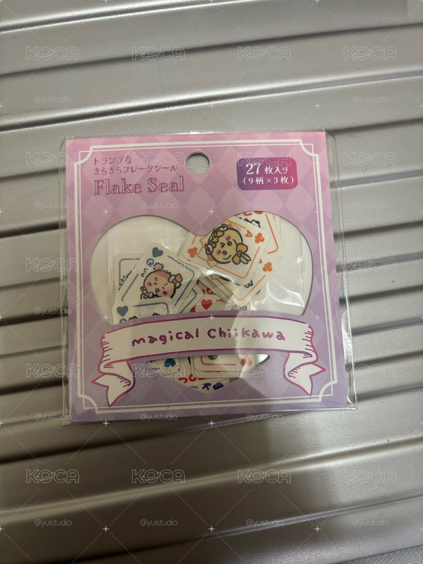 魔法 吉伊卡哇 撲克牌 貼紙