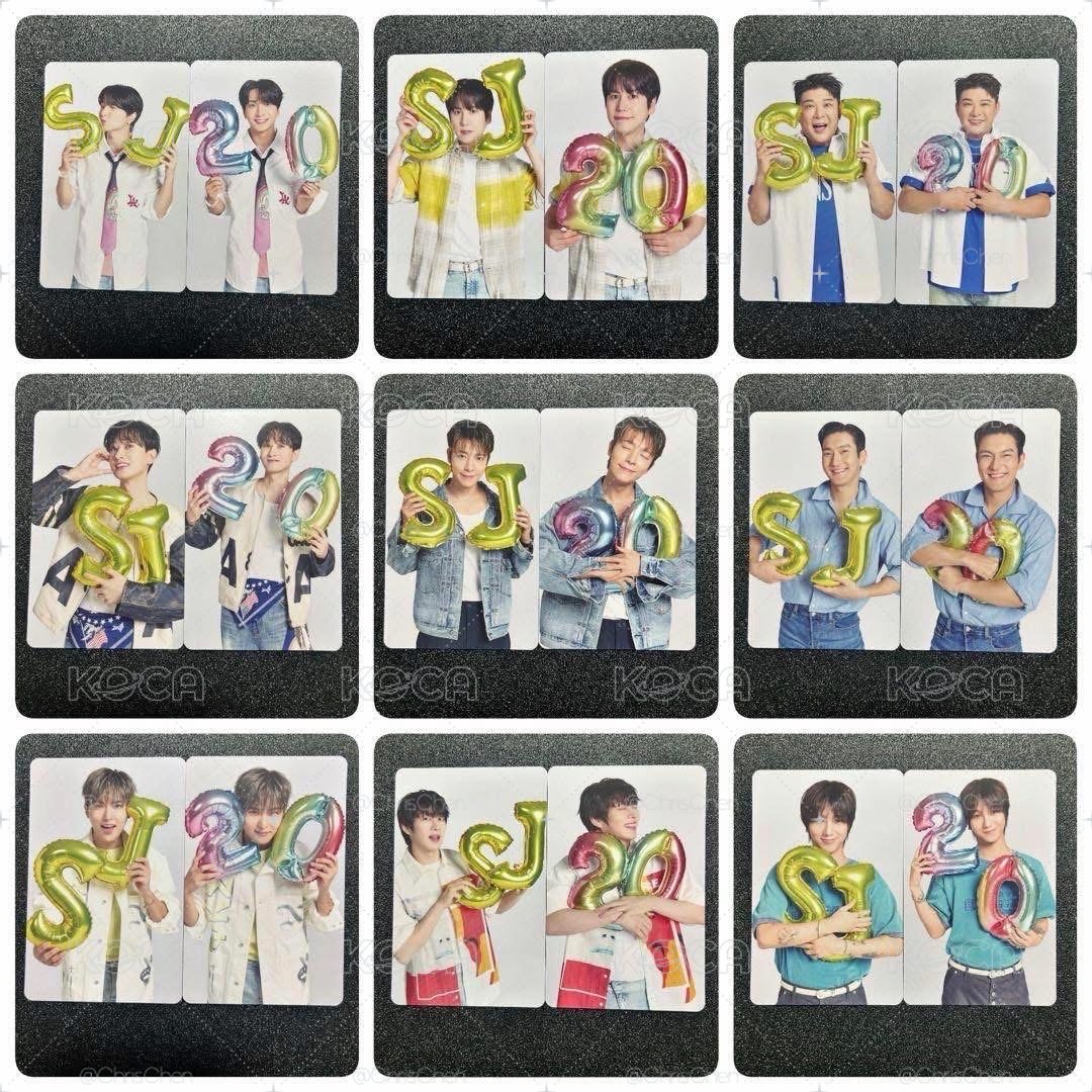 Super Junior SJ Market 日本 日週 SJ 20 隨機卡 盲卡包 ANSJ-1202