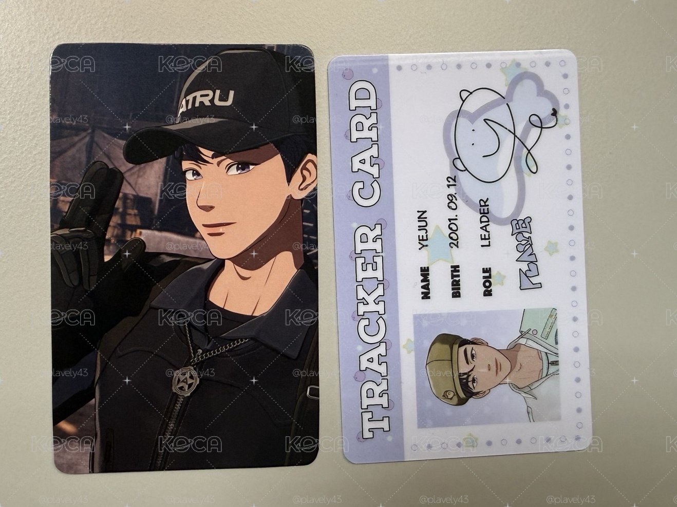 藝俊迷四安利美特+年曆ID