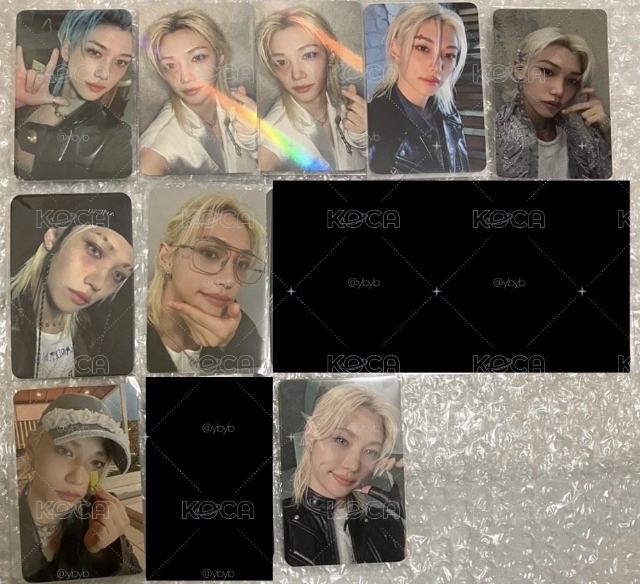 straykids skz Felix 李龍馥 菲 特典卡