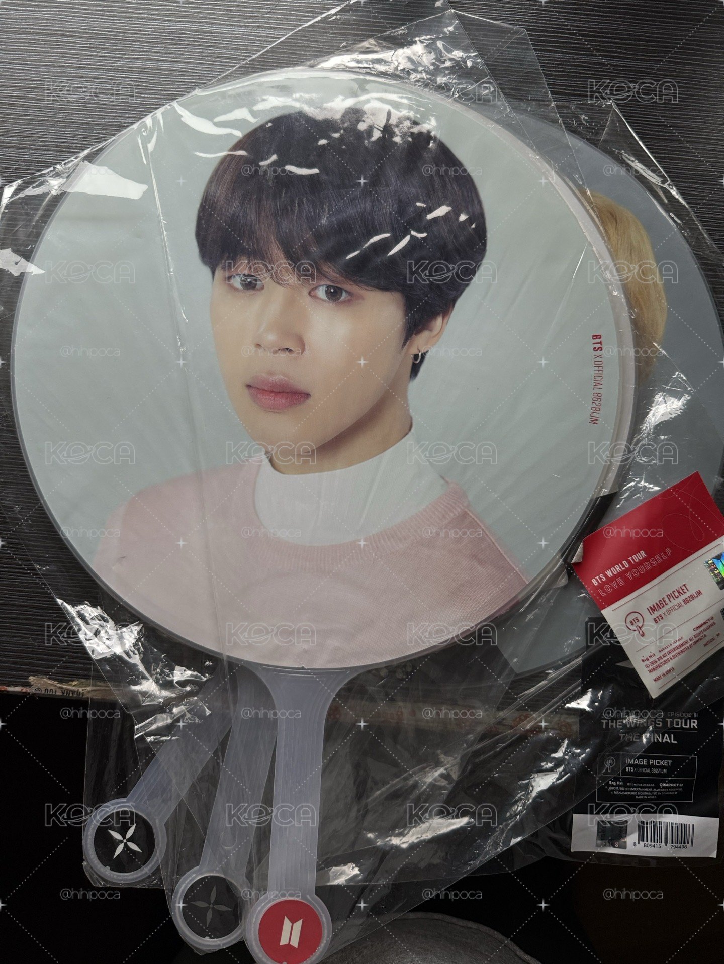 BTS JIMIN演唱會官方王扇