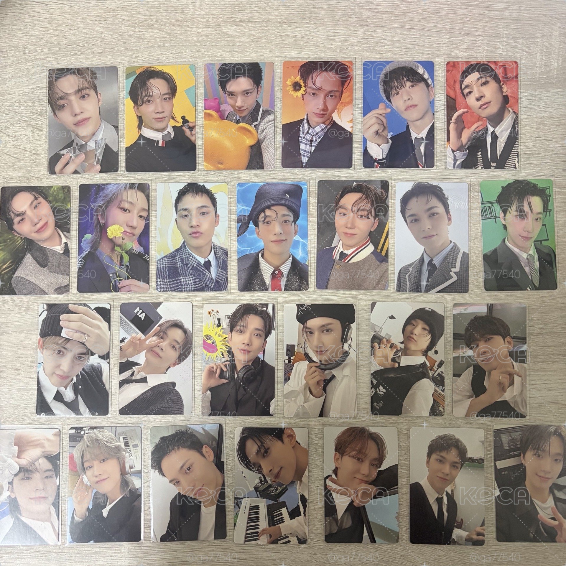SEVENTEEN漂亮小卡