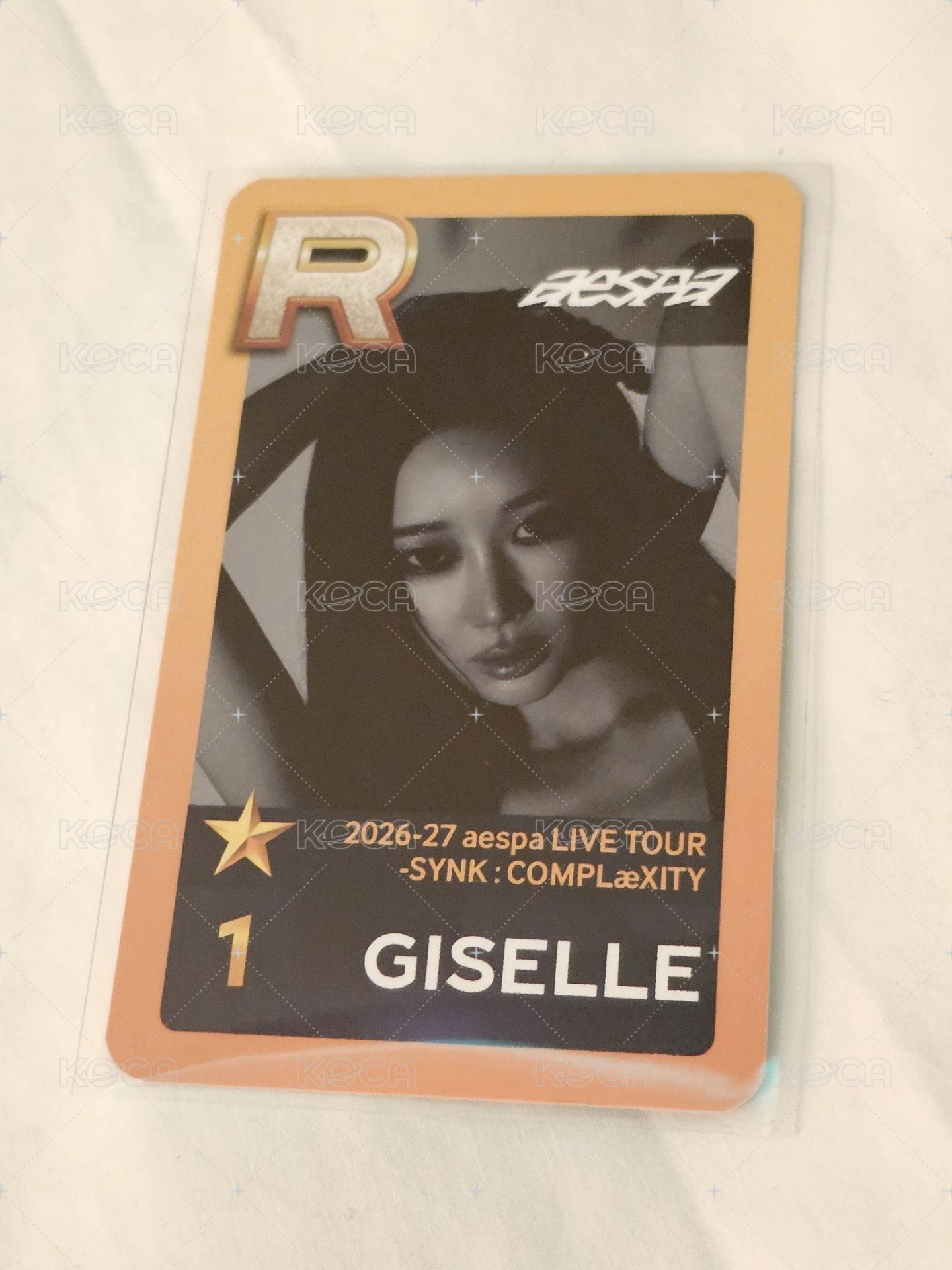 四巡 首爾場 任務卡GISELLE