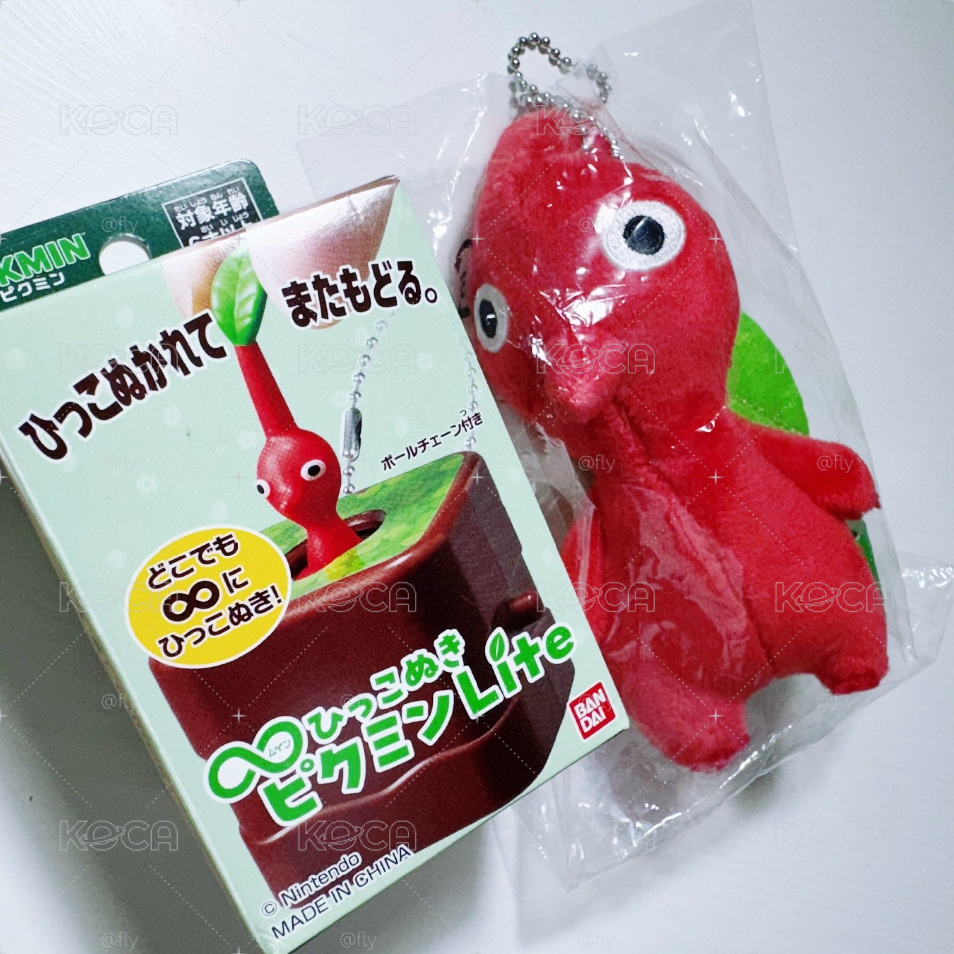 皮克敏 🌱 任天堂專賣店 吊娃 + BANDAI 無限拔拔樂