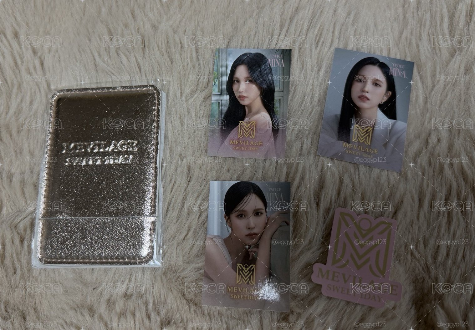 絕美✨咪 隱眼代言 貼紙鏡子組