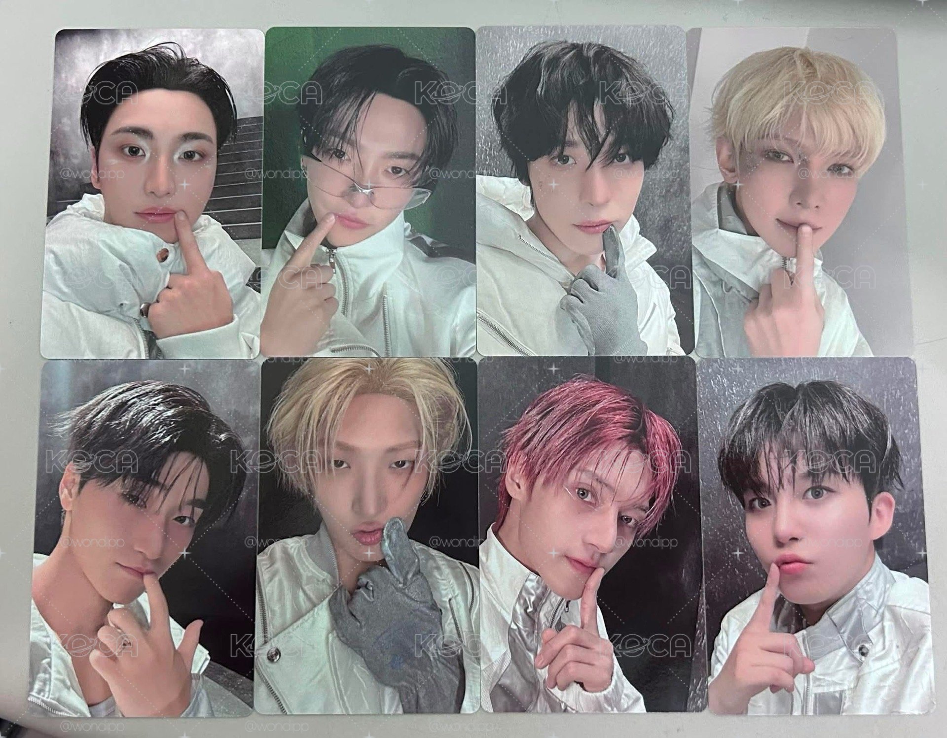 ATEEZ 三代手燈小卡一套