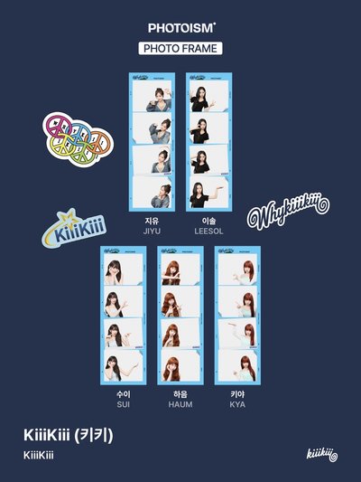 KiiiKiii X PHOTOISM代印