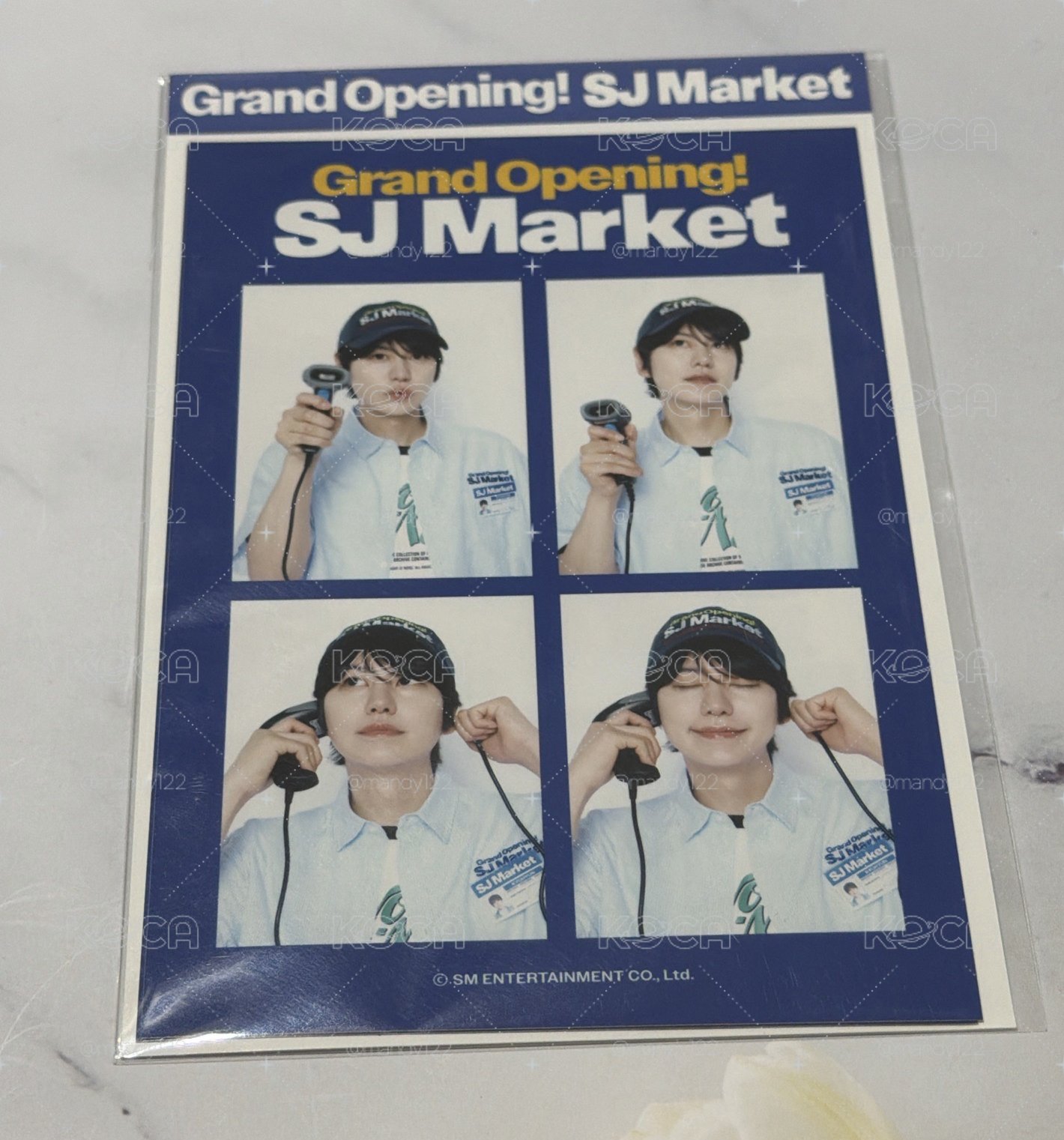 SJ MARKET 四宮格照片 圭賢