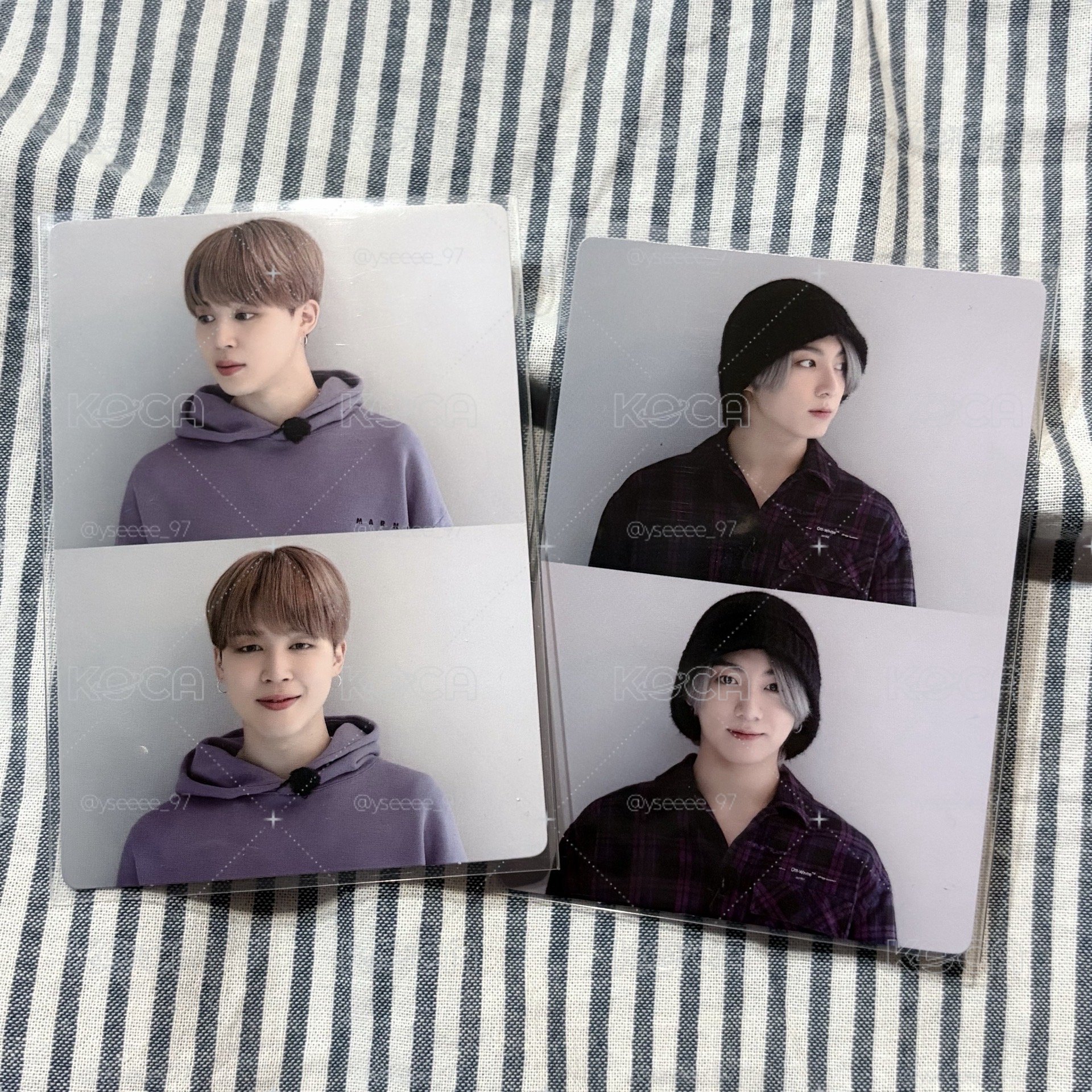 國旻 兩格貴婦卡 ARMY Merch 會員禮卡