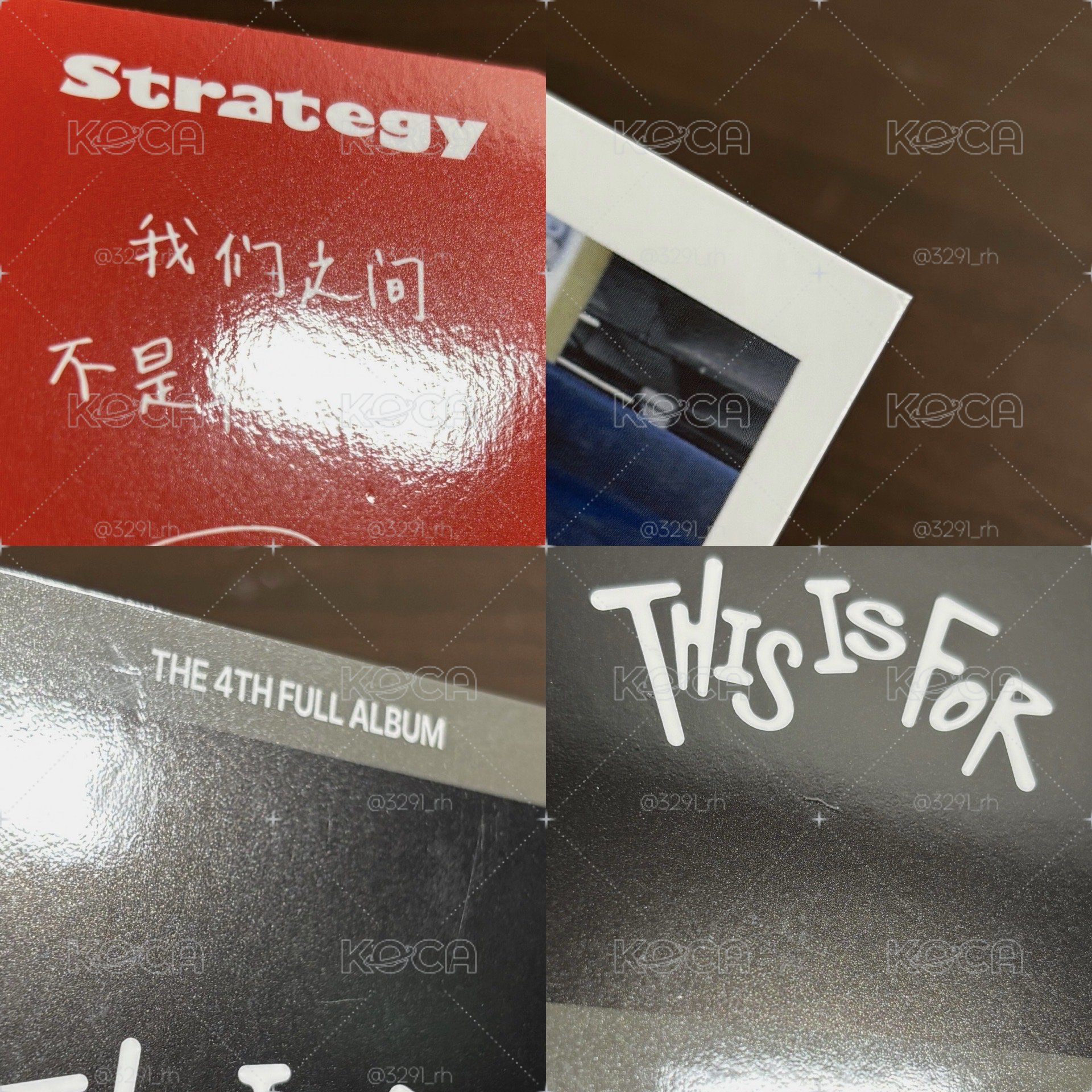 MINA 特典卡 & 拍立得 小盤