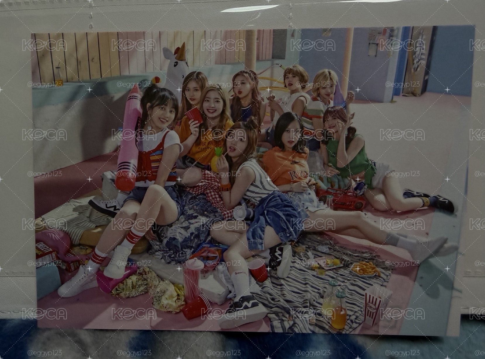 twice 7週年 團體大卡
