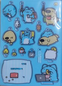 咖波屋 Capoo House（台北西門店） 立牌吊飾 經典咖波DIY組裝壓克力