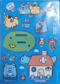 咖波屋 Capoo House（台北西門店） 立牌吊飾 懶洋洋的日常DIY組裝壓克力