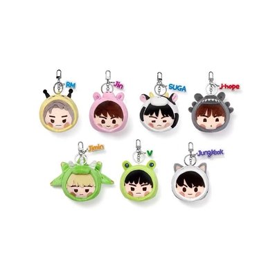 SUGA 閔玧其 BTS ISLAND FACE KEYRING
