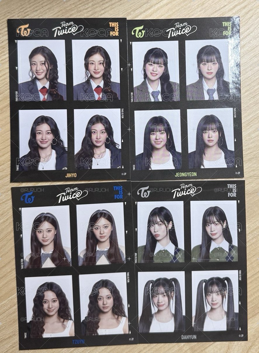 新國立隨機證件照貼紙