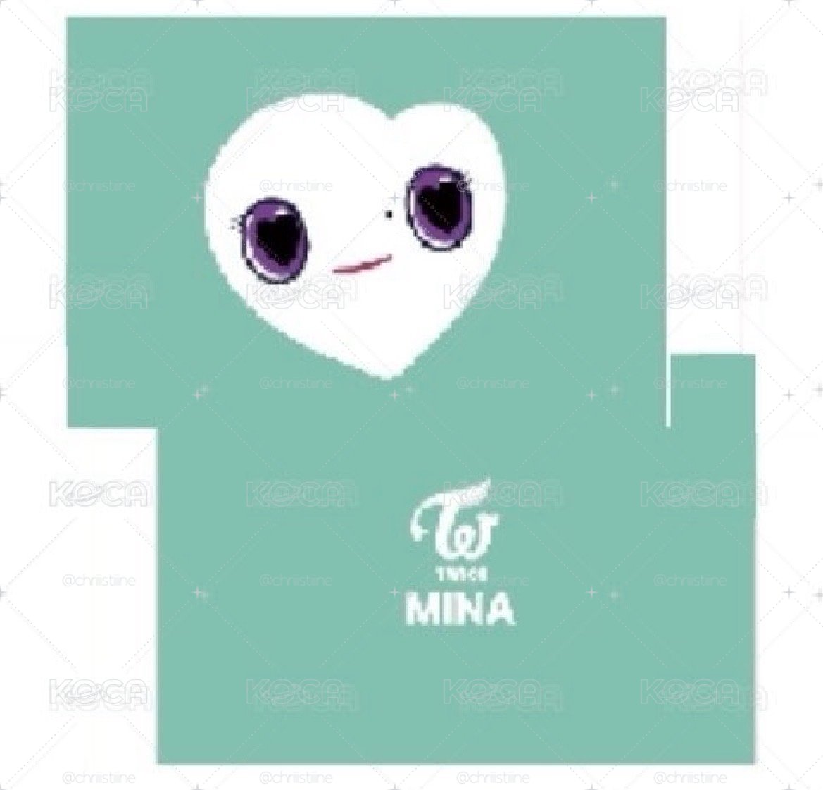 Mina/彩瑛 枕頭套