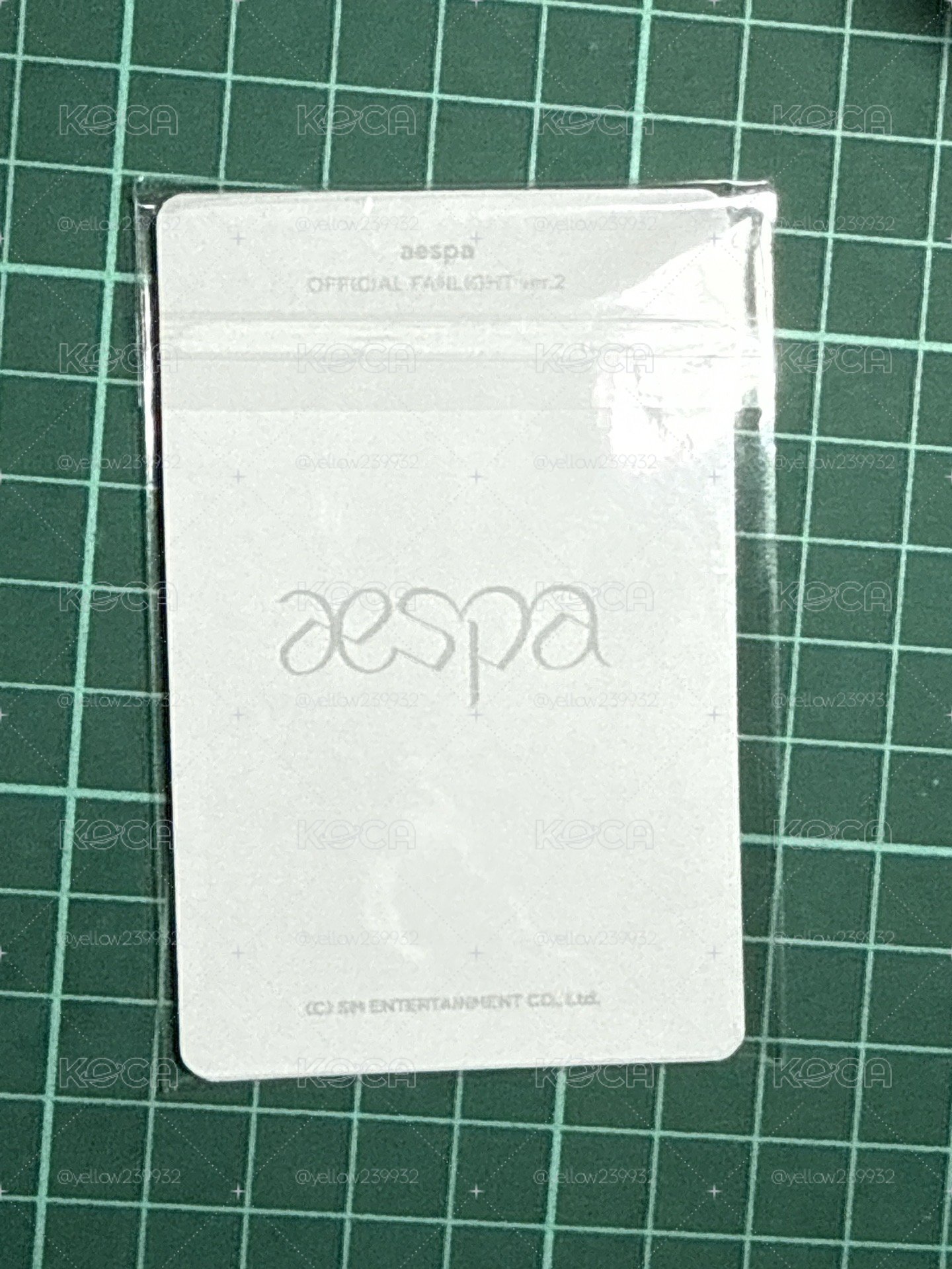 aespa 二代手燈卡未拆封