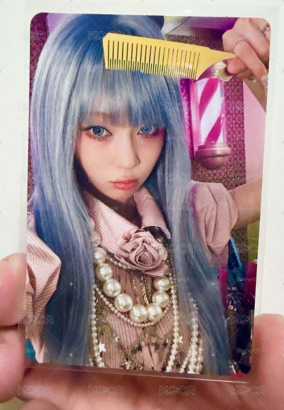 AESPA KISS N TELL 藍髮冬預購特典