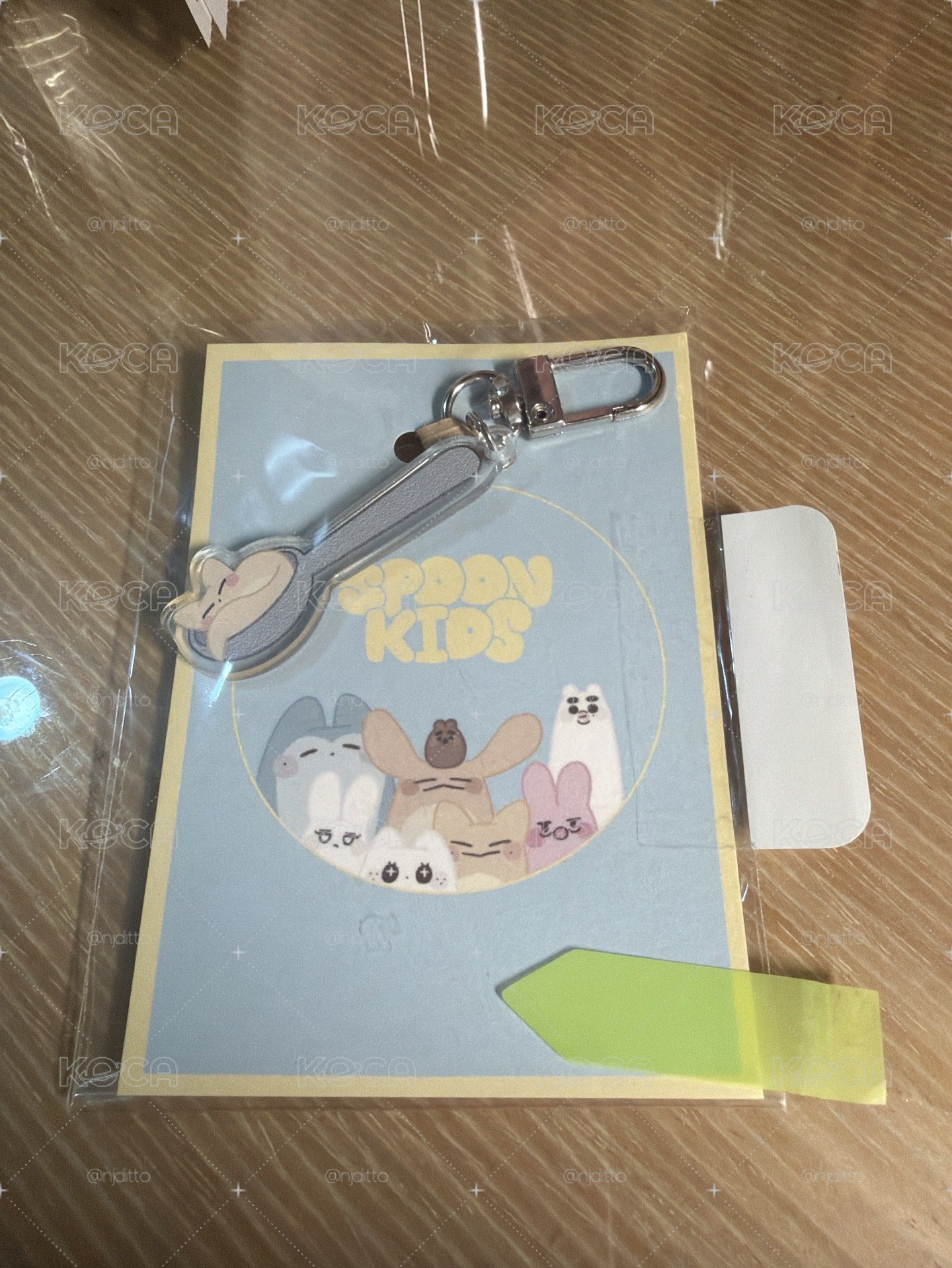 梁精寅湯匙鑰匙圈