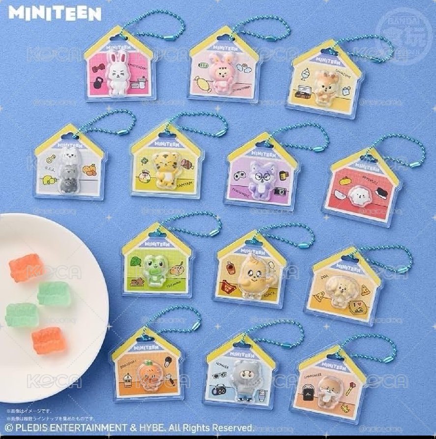 萬代聯名Miniteen食玩吊飾 八