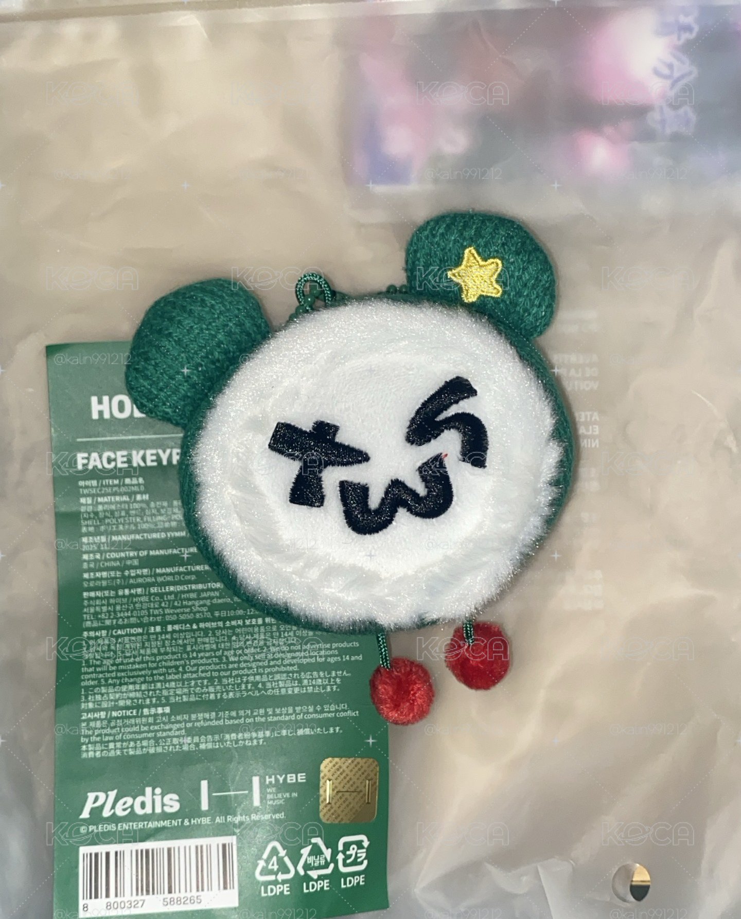 聖誕熊 大頭