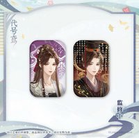 方形馬口鐵徽章