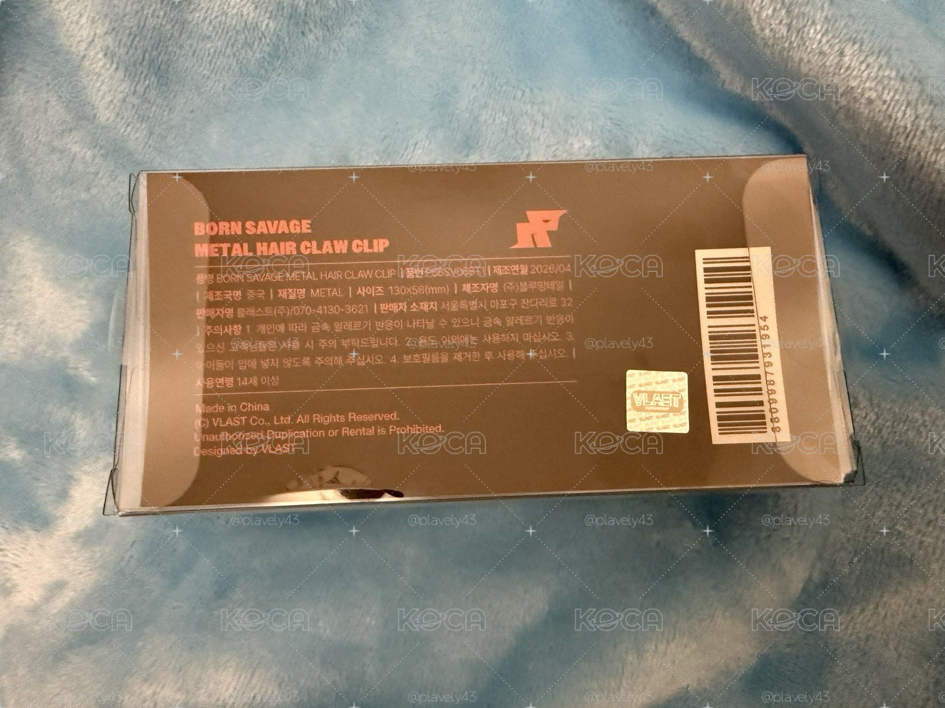 現貨全新迷四髮夾