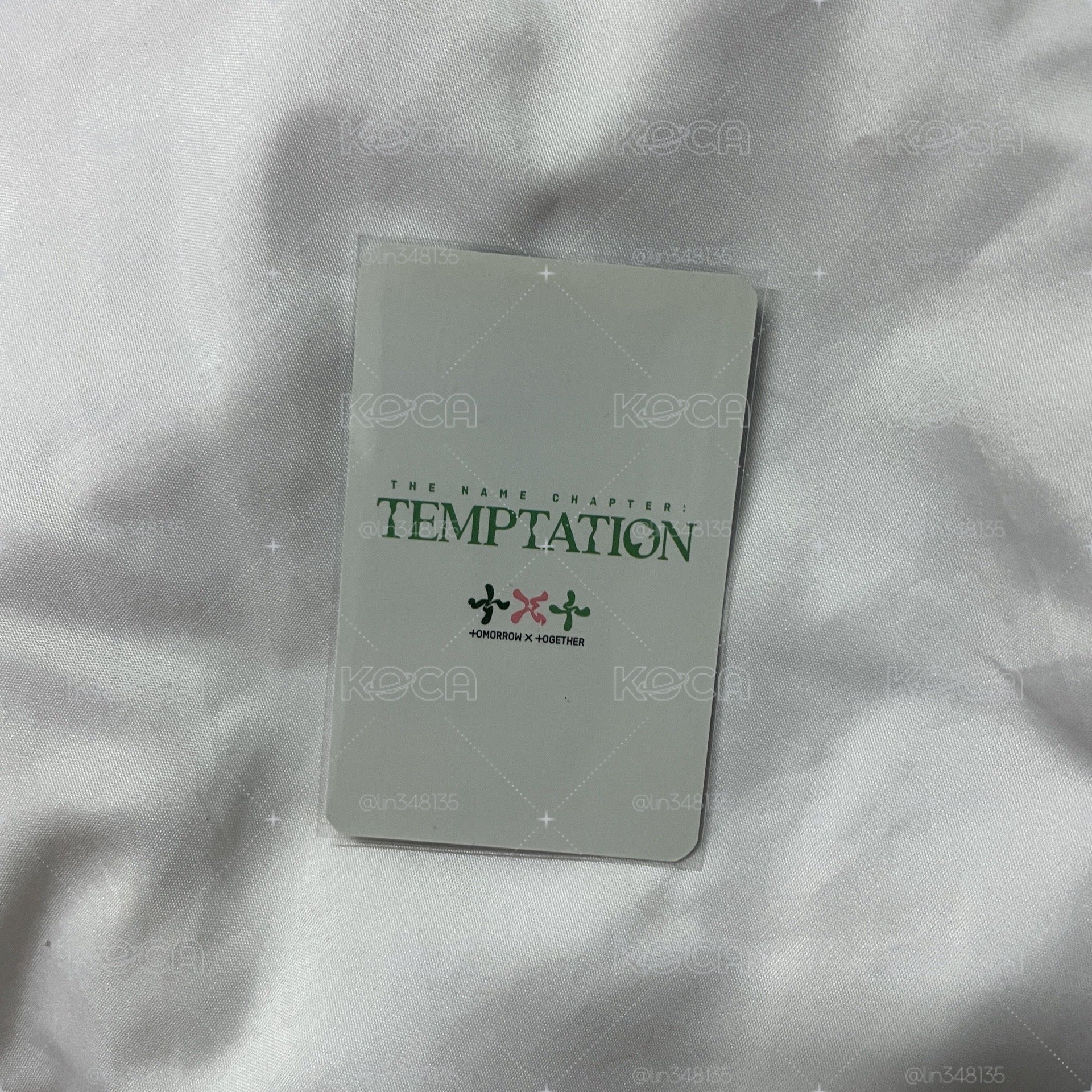 休寧凱 TEMPTATION yes24 特典