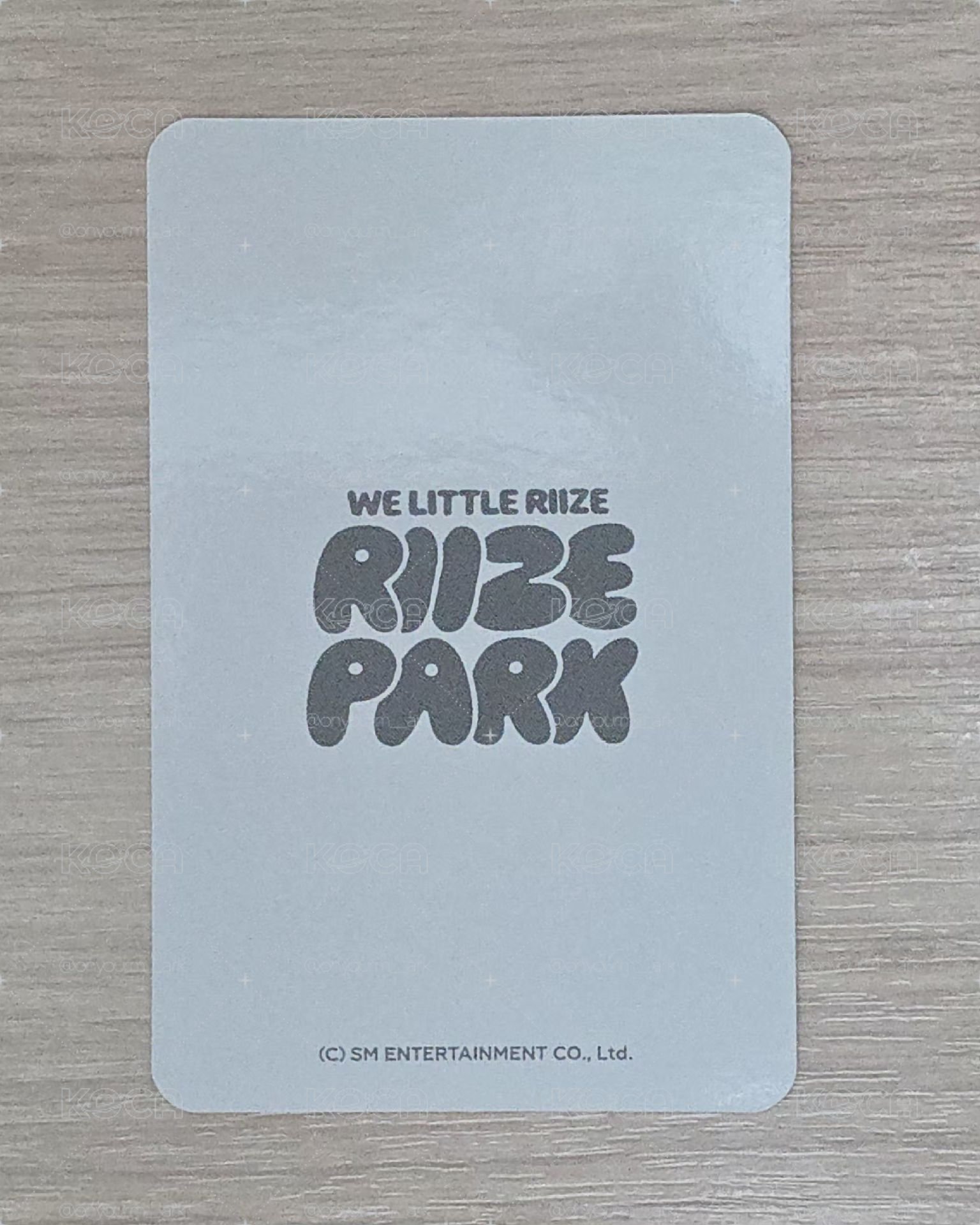 [Sohee] RIIZE Park 七萬 滿額卡