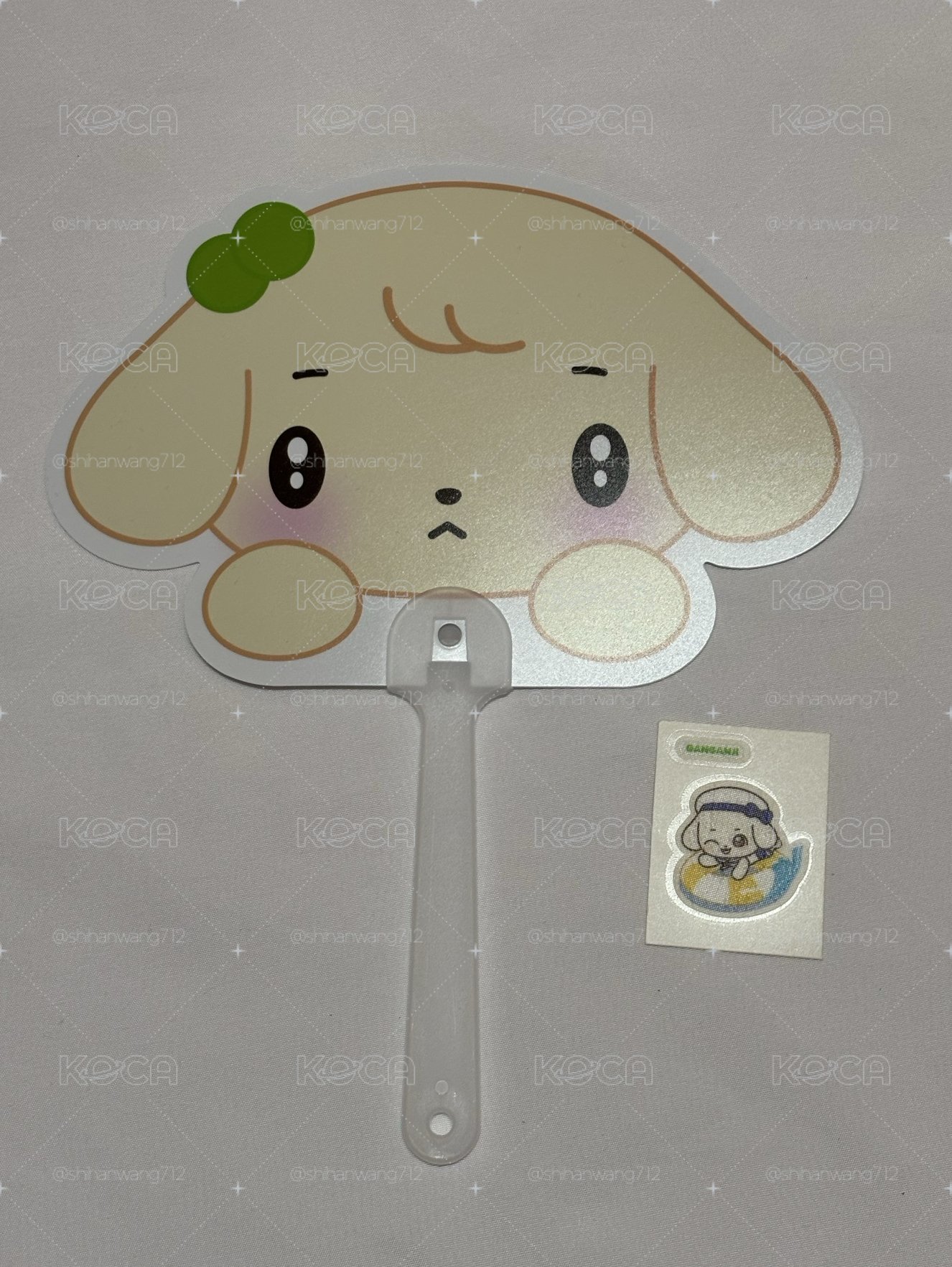 安扇子+貼紙