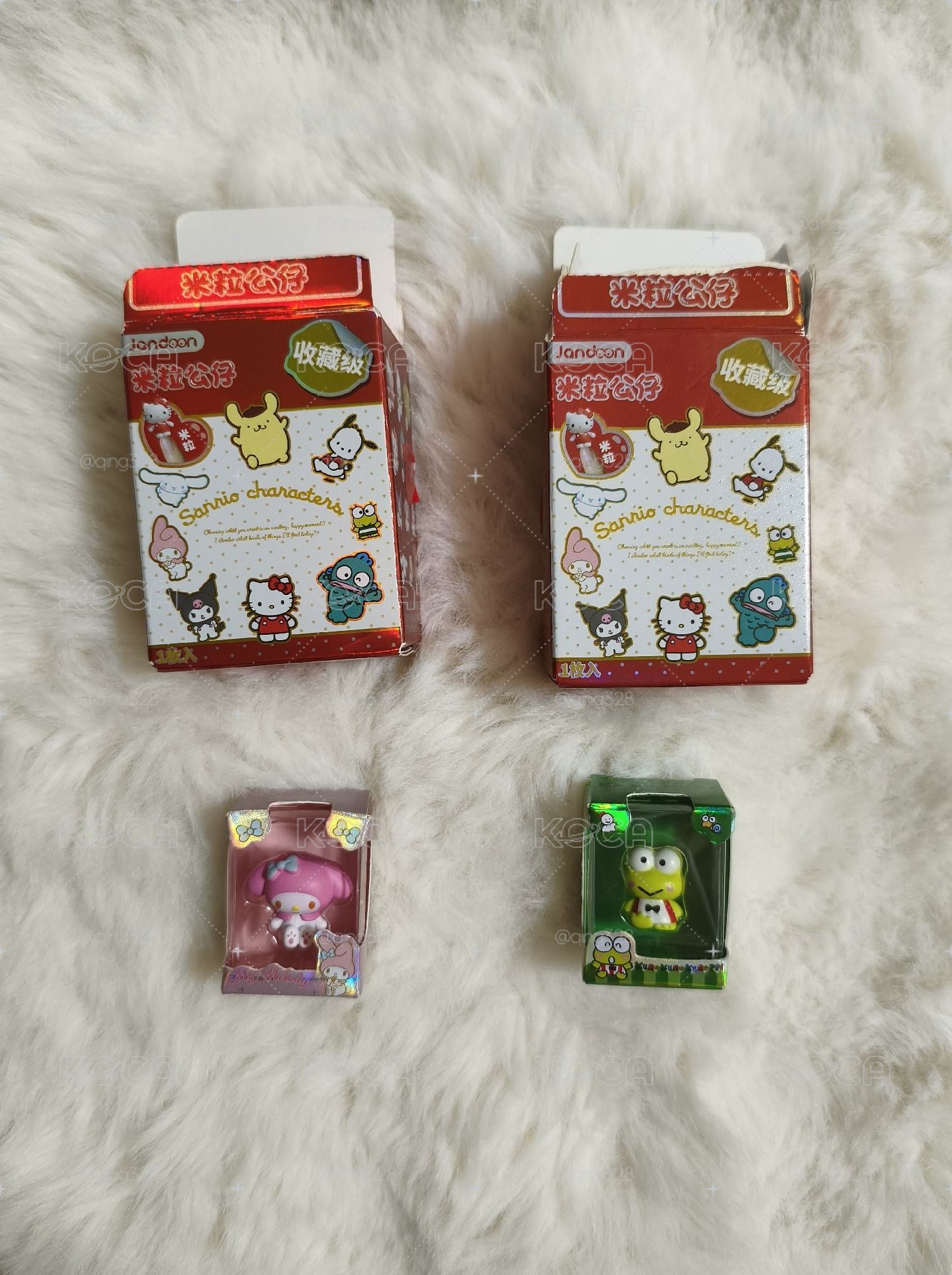 三麗鷗米粒公仔🐰🐸