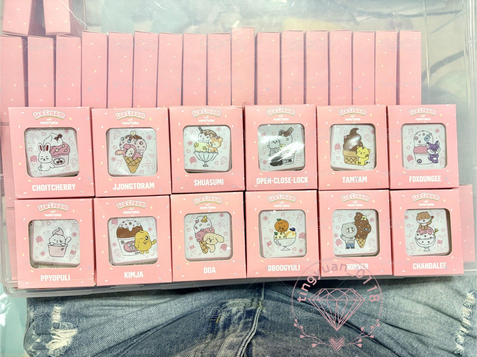 現貨miniteen 香港🇭🇰快閃店限定-燈箱