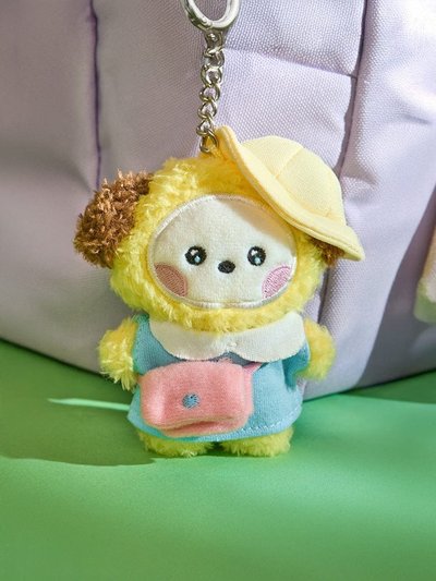 BT21 CHIMMY 迷你野餐娃娃鑰匙圈