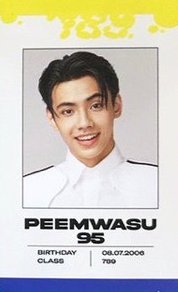789 trainee Official Card Holder PEEMWASU ID CARD 隨機卡 