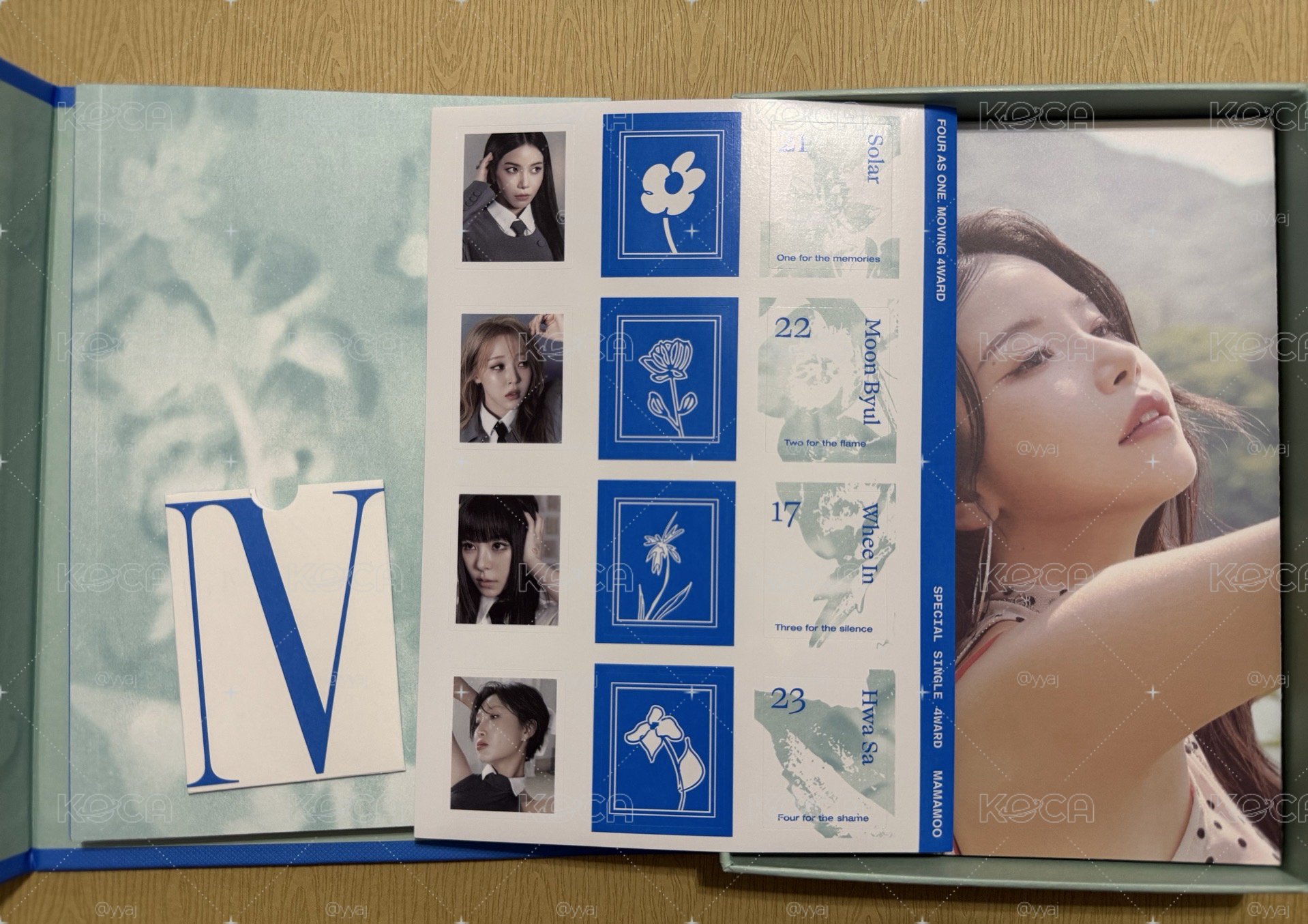 MAMAMOO 4WARD專輯 空專