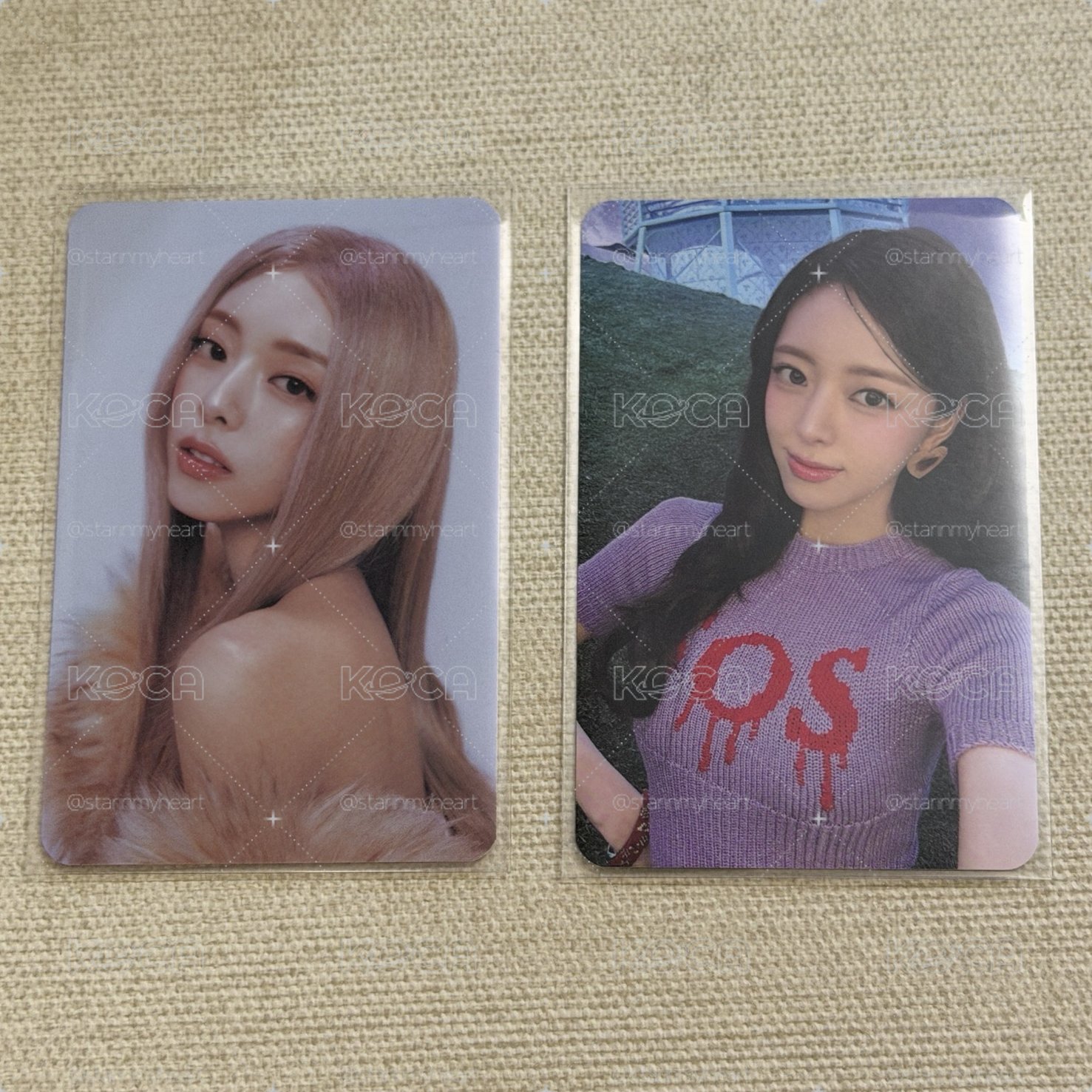 Yuna ice cream隨機卡2張