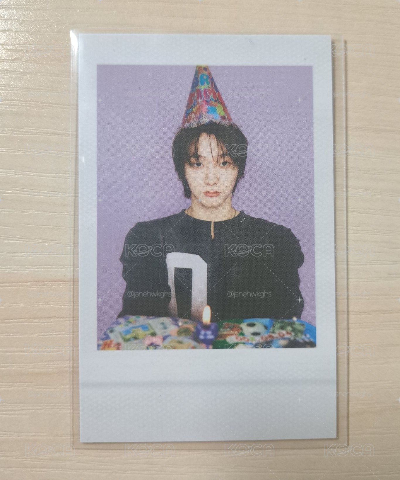 朴成淏生日禮 卡盒卡