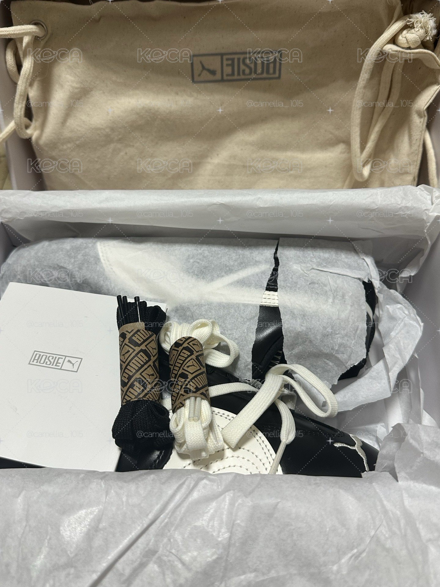 Puma鞋子黑